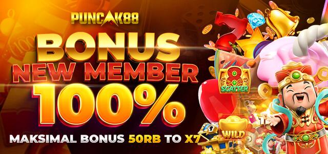 Bonus New Member 100%