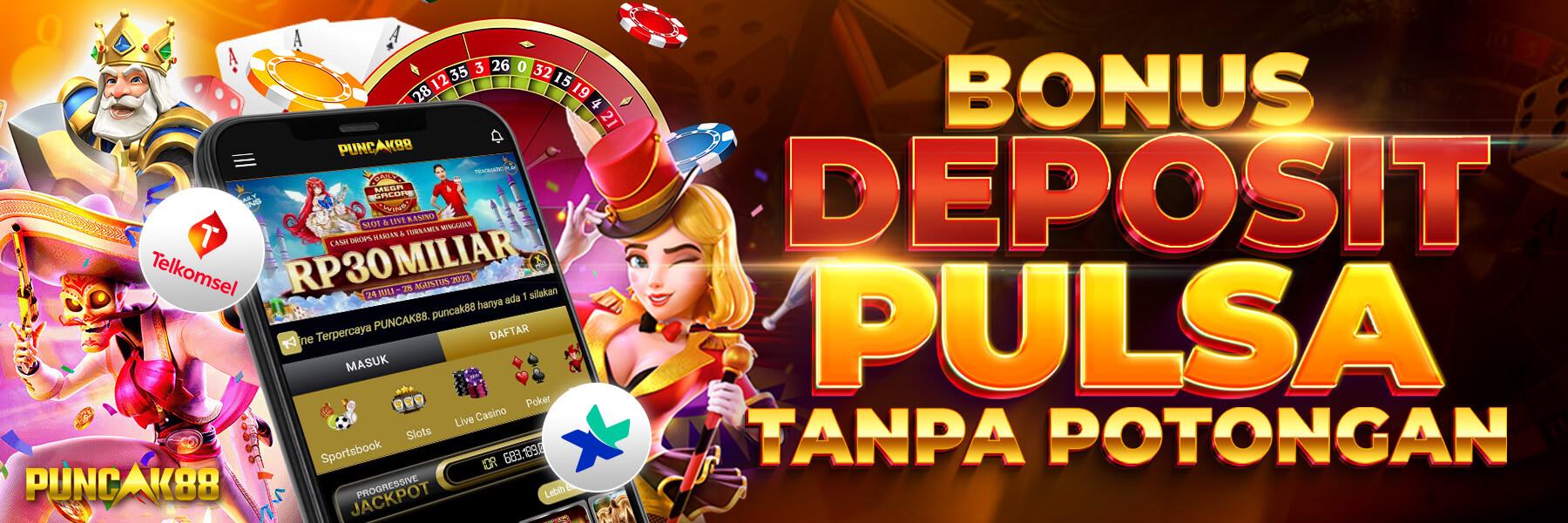 Deposit Pulsa Tanpa Potongan