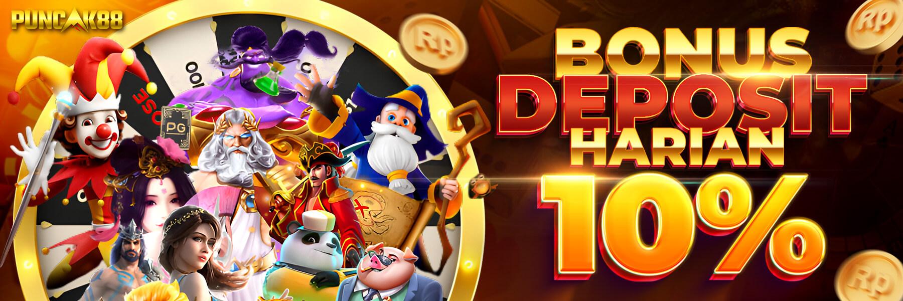 Bonus Harian 10%
